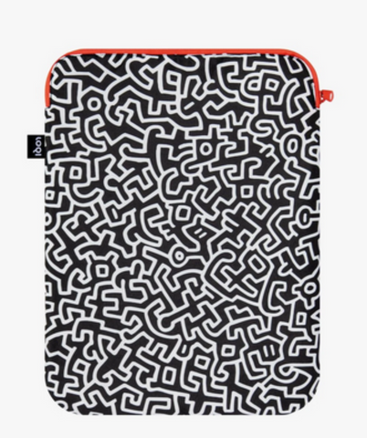 LOQI | UNTITLED RECYCLED LAPTOP COVER | KEITH HARING