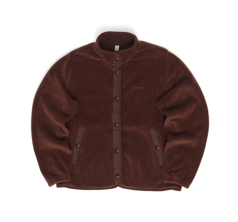 Mazine Fleecejacke Braun für Frauen