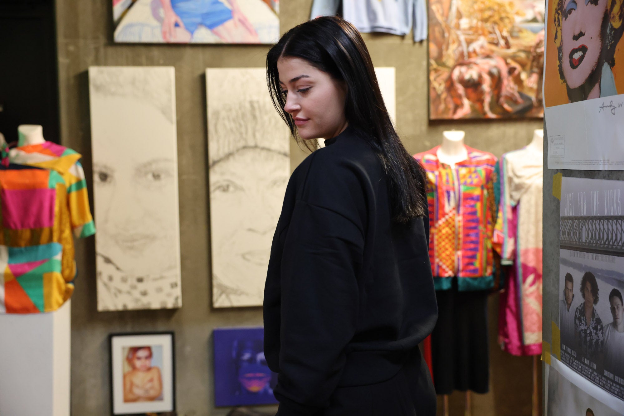 Mazine Soft Fabric Mock Turtleneck Stehkragenpullover