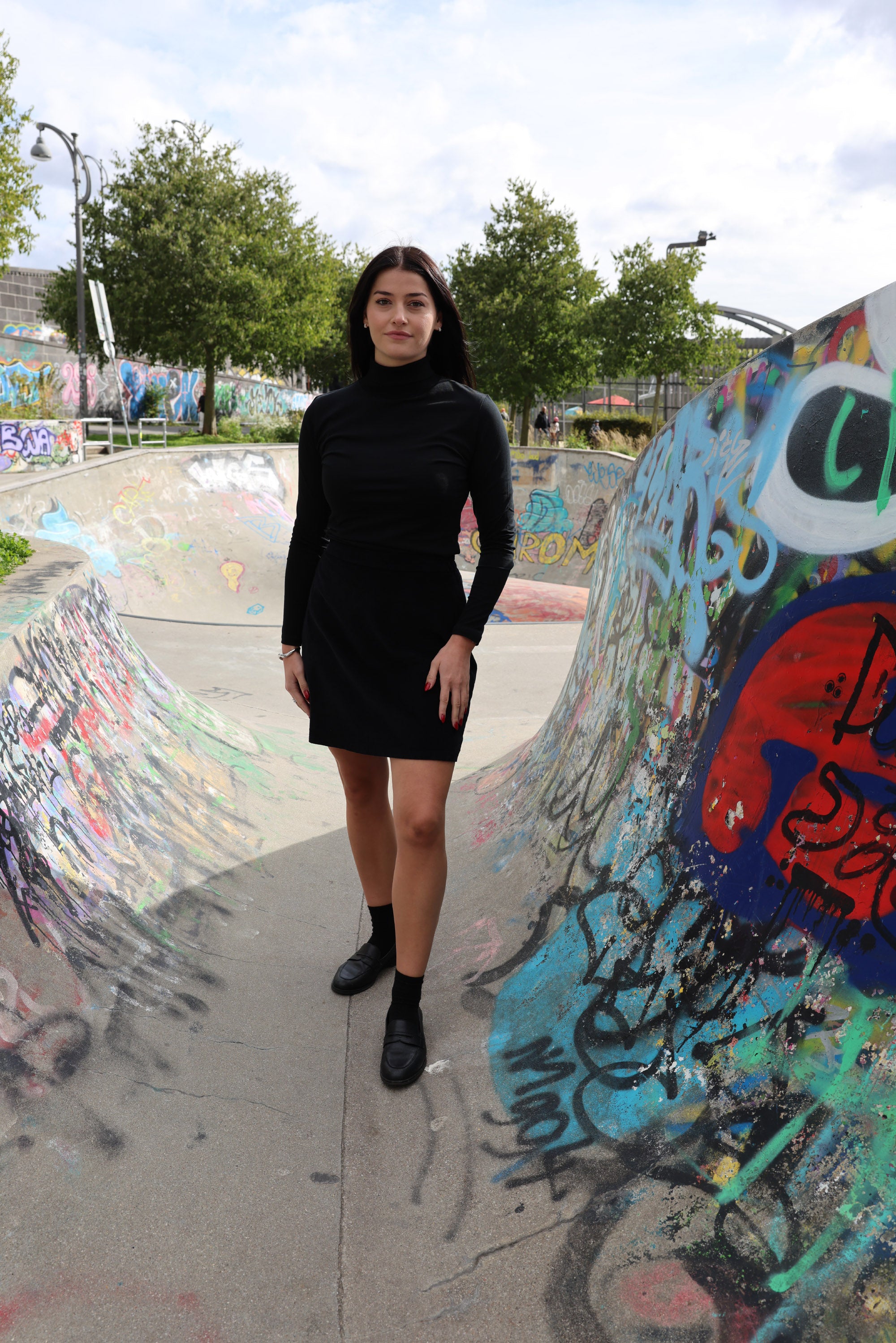 Mela wear Turtleneck Shirt ANCHAL Bio-Baumwolle