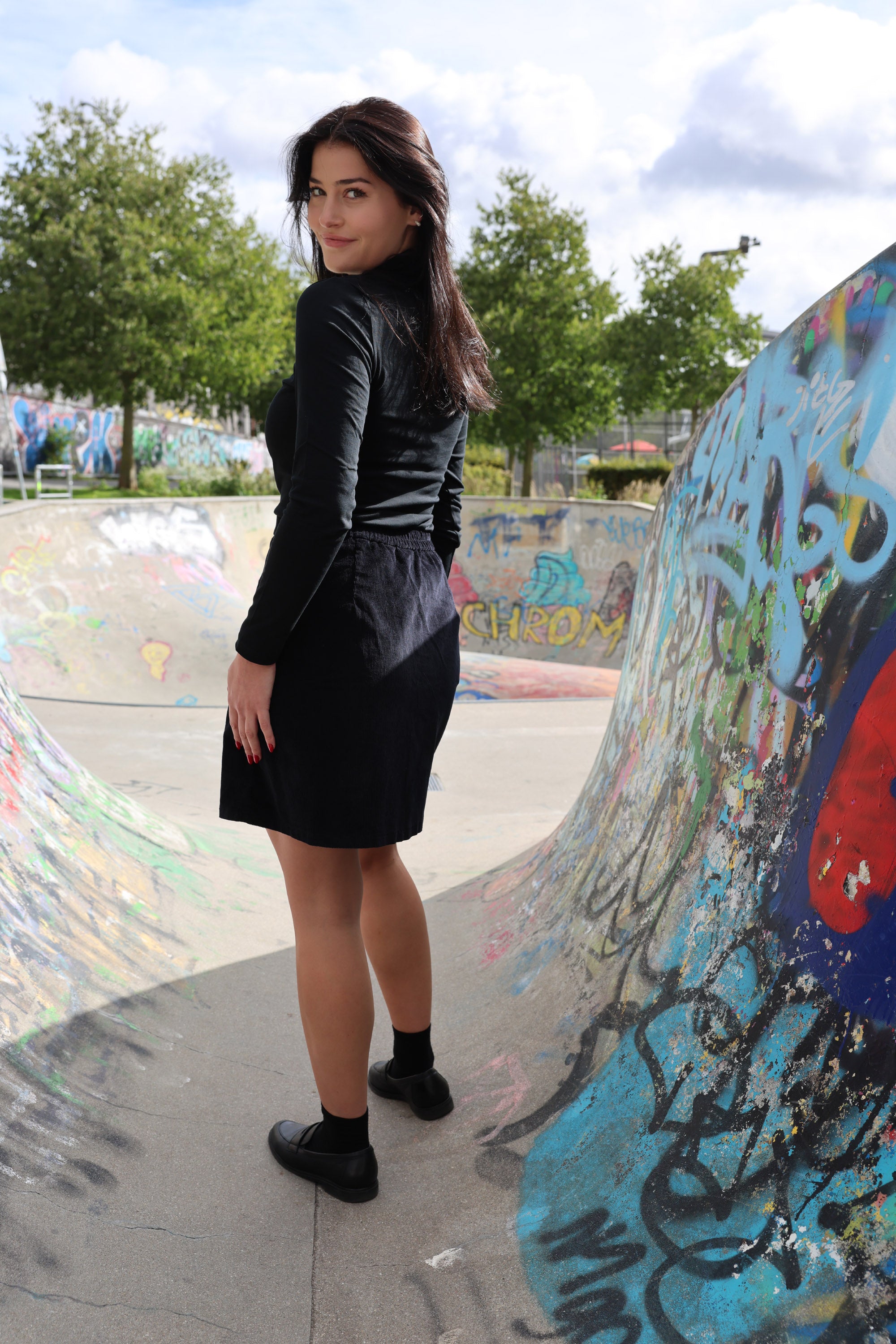 Mela wear Turtleneck Shirt ANCHAL Bio-Baumwolle