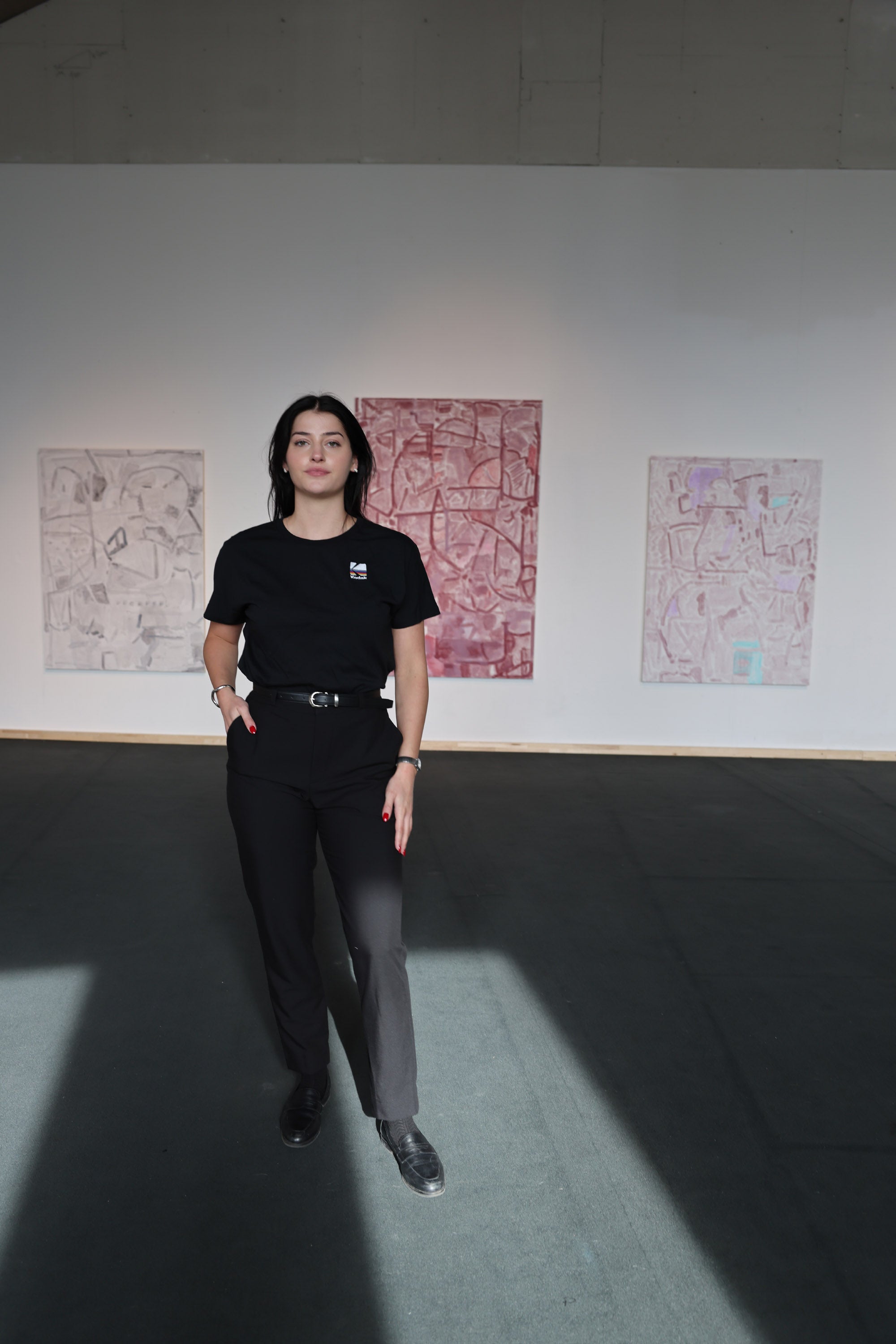 brava fabrics x kodak t-shirt für frauen in schwarz aus 100% Bio-Baumwolle