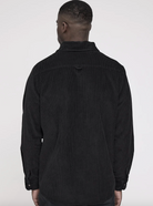 Mazine Pocket corduroy shirt Hemd in Schwarz für Herren