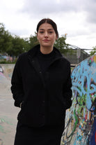 Mazine Loose Fit Fleece Jacke 
