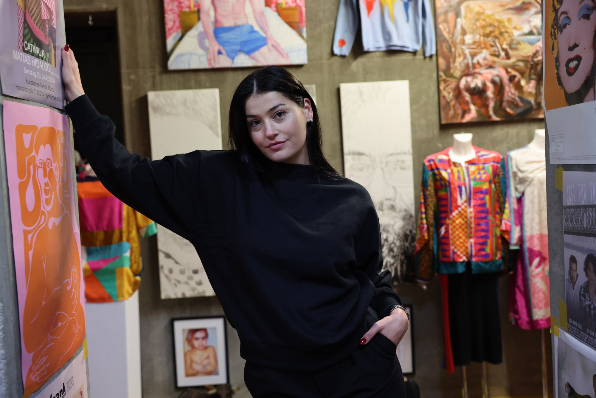 Mazine Soft Fabric Mock Turtleneck Stehkragenpullover 