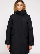 MAZINE Funktionale Gepolsterte Winterjacke aus recyceltem Polyester in Schwarz für Frauen