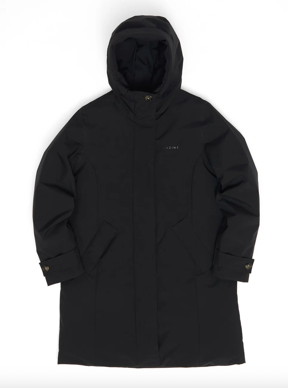 MAZINE Funktionale Gepolsterte Winterjacke aus recyceltem Polyester in Schwarz für Frauen