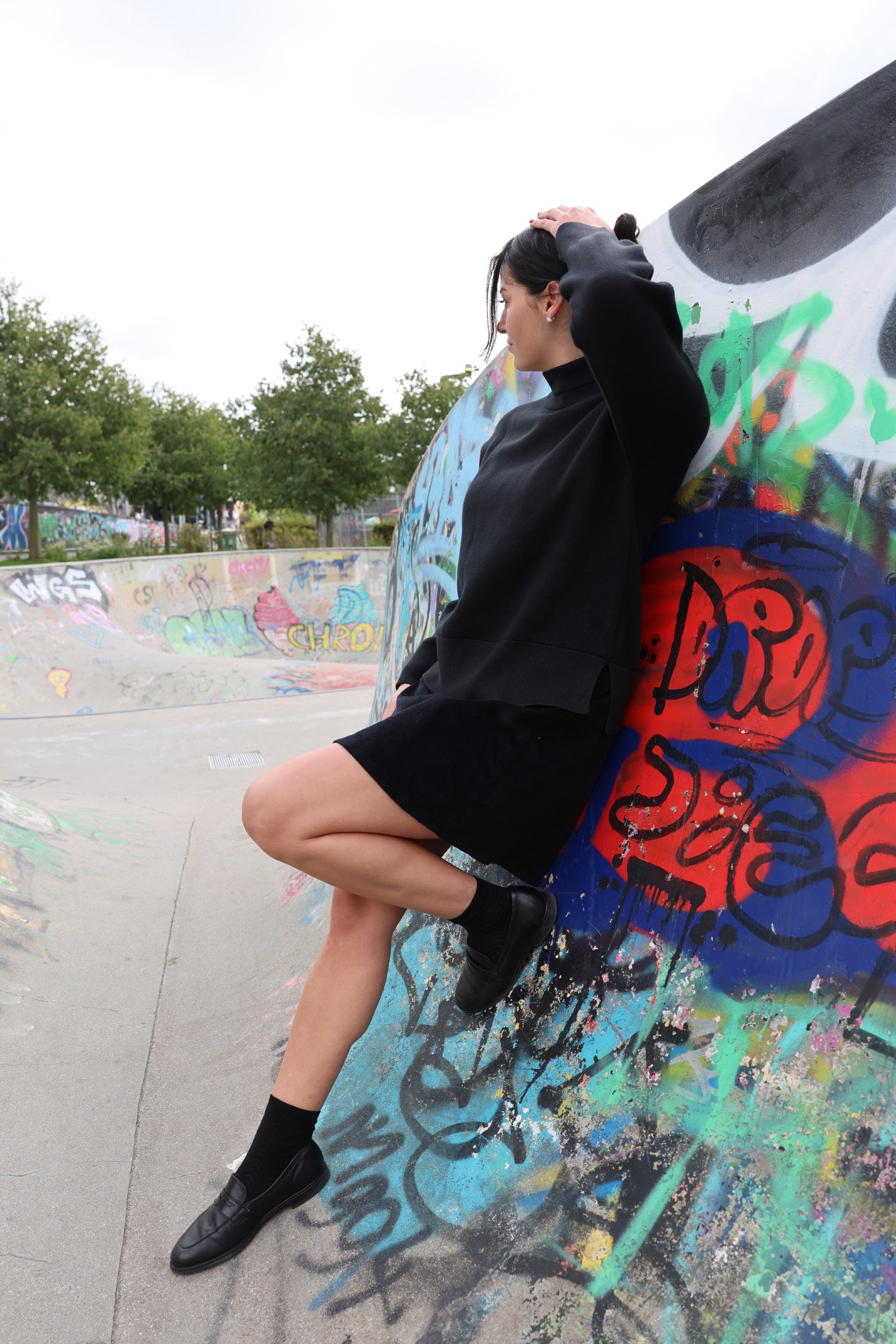 Mela Wear Jacquard Strickpullover FAIZA