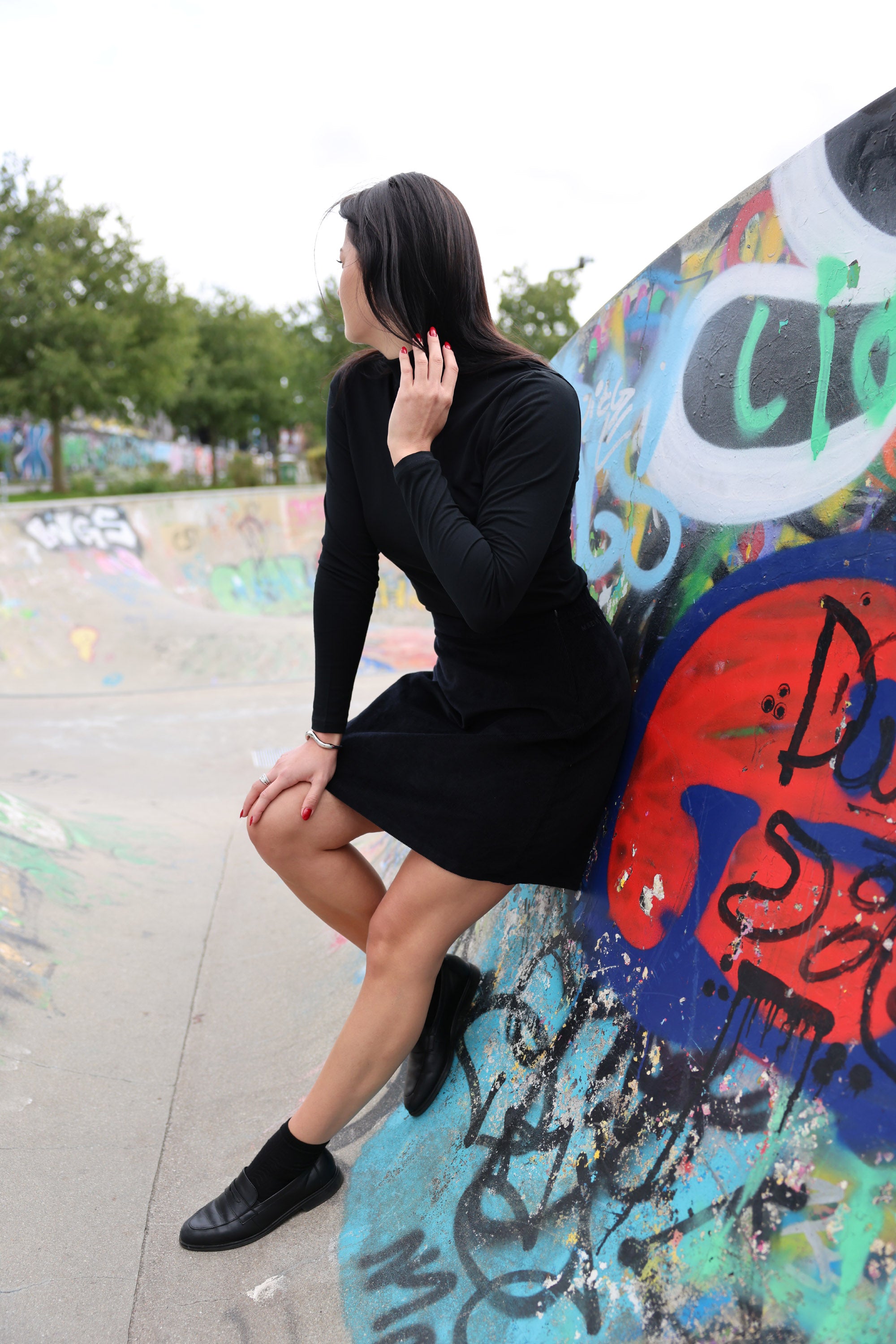 Mela wear Turtleneck Shirt ANCHAL Bio-Baumwolle