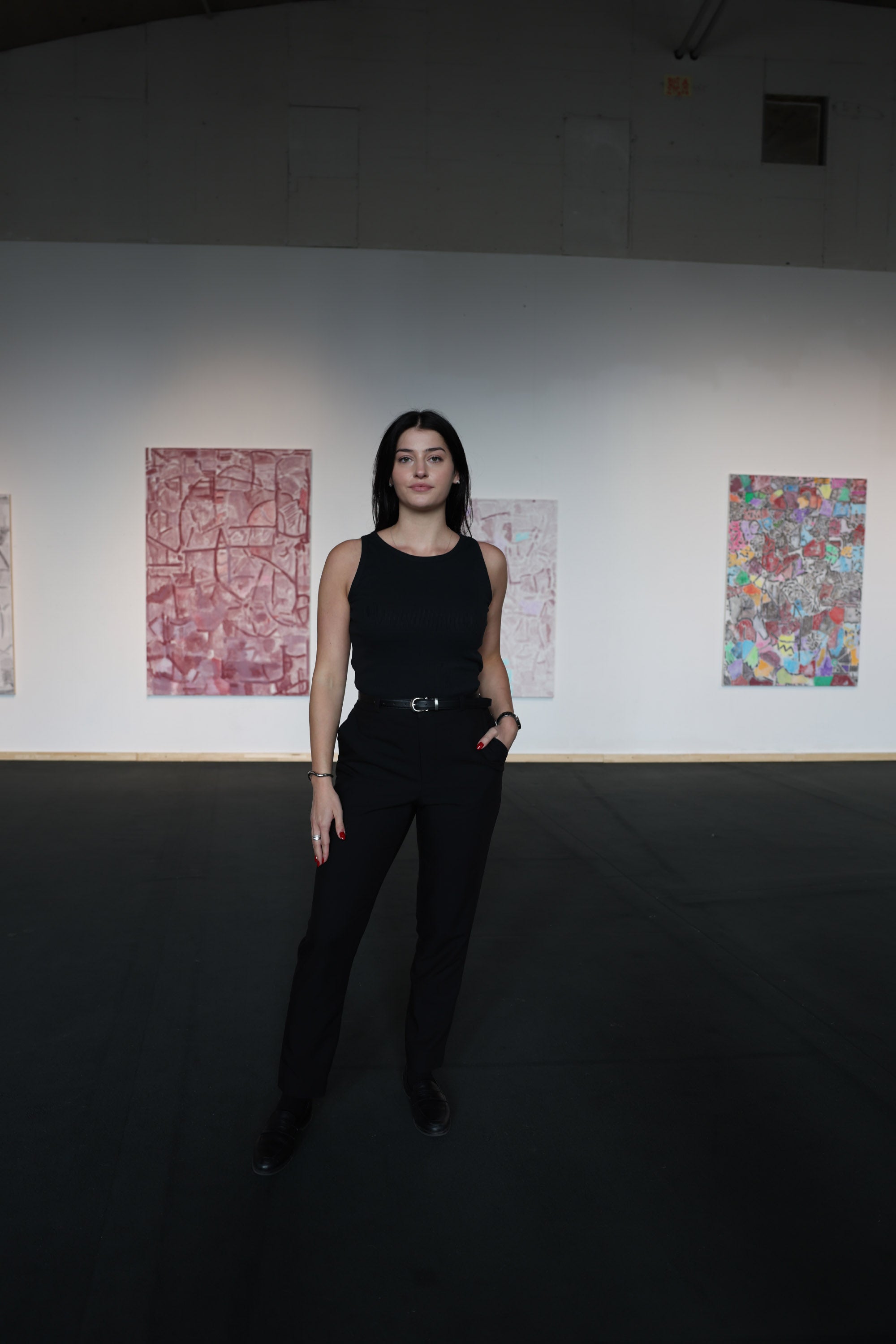 Mela wear Ribbed Tanktop DRISNA aus Bio-Baumwolle in Schwarz