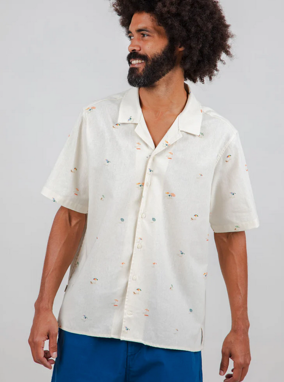 brava_fabrics_Beach_please_Aloha_Hemd_Muster_Sonnenschirm