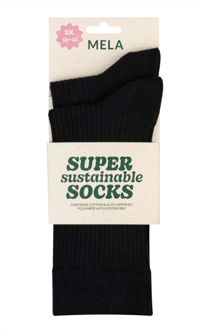Mela Wear Unisex Socken aus Bio-Baumwolle