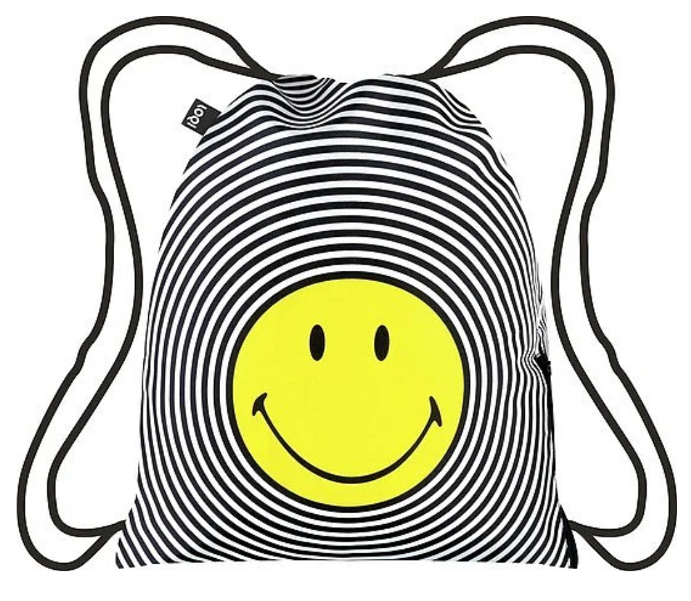 Loqi - SMILEY Spiral Backpack Turnbeutel