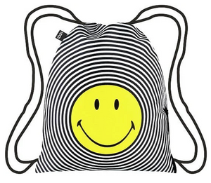Loqi - SMILEY Spiral Backpack Turnbeutel