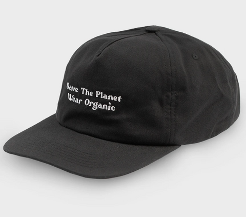 Rotholz - Save The Planet Floppy Cap Schwarz