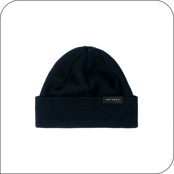 RED WOOD | Merino Knit - Beanie Short