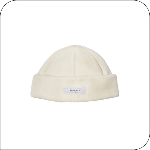 ROTHOLZ | Bio-Baumwolle - Beanie Kurz
